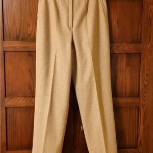 Pendleton Women's 100% Wool Work Trousers in Camel